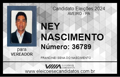 Candidato NEY NASCIMENTO 2024 - AVEIRO - Eleições