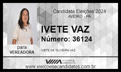 Candidato IVETE VAZ 2024 - AVEIRO - Eleições