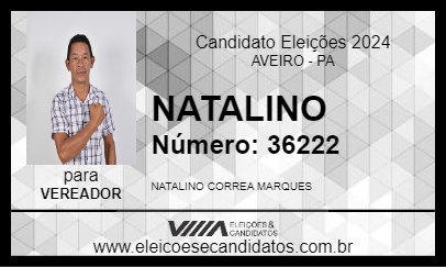 Candidato NATALINO 2024 - AVEIRO - Eleições