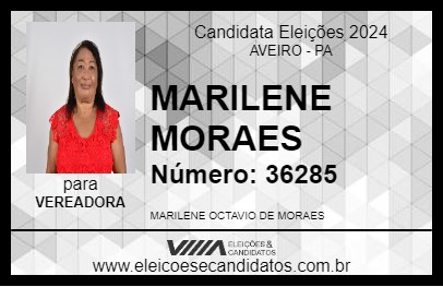 Candidato MARILENE MORAES 2024 - AVEIRO - Eleições