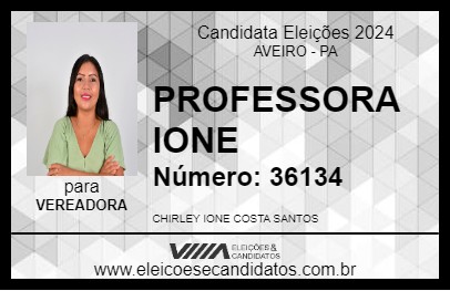 Candidato PROFESSORA IONE 2024 - AVEIRO - Eleições