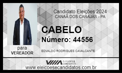 Candidato CABELO 2024 - CANAÃ DOS CARAJÁS - Eleições