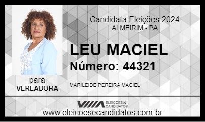 Candidato LEU MACIEL 2024 - ALMEIRIM - Eleições