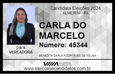 Candidato CARLA DO MARCELO 2024 - ALMEIRIM - Eleições