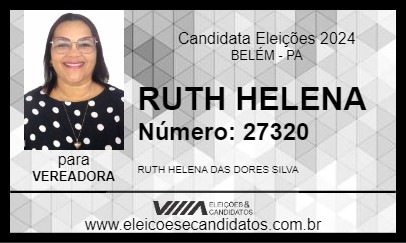 Candidato RUTH HELENA 2024 - BELÉM - Eleições