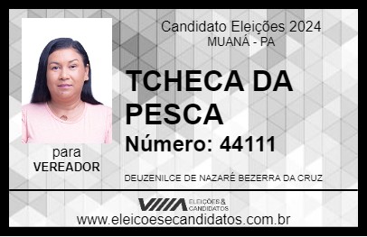 Candidato THECA DA ASSOCIAÇÃO 2024 - MUANÁ - Eleições