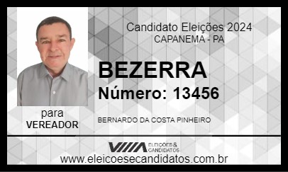 Candidato BEZERRA 2024 - CAPANEMA - Eleições