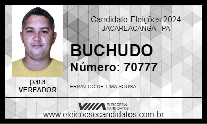 Candidato BUCHUDO 2024 - JACAREACANGA - Eleições