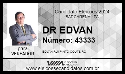 Candidato DR EDVAN 2024 - BARCARENA - Eleições