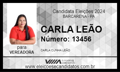 Candidato CARLA LEÃO 2024 - BARCARENA - Eleições