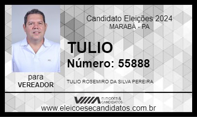 Candidato TULIO 2024 - MARABÁ - Eleições