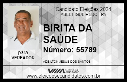 Candidato BIRITA DA SAÚDE 2024 - ABEL FIGUEIREDO - Eleições