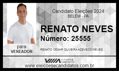 Candidato RENATO NEVES 2024 - BELÉM - Eleições