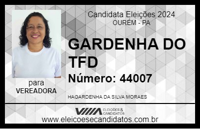 Candidato GARDENHA DO TFD 2024 - OURÉM - Eleições