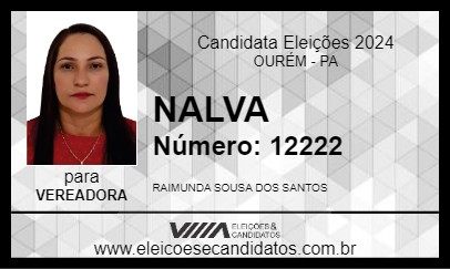 Candidato NALVA 2024 - OURÉM - Eleições