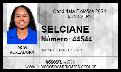 Candidato SELCIANE 2024 - BONITO - Eleições