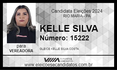 Candidato KELLE SILVA 2024 - RIO MARIA - Eleições