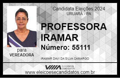 Candidato PROFESSORA IRAMAR 2024 - URUARÁ - Eleições