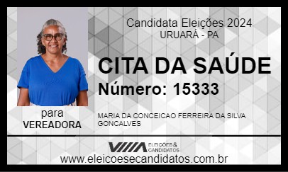 Candidato CITA DA SAÚDE 2024 - URUARÁ - Eleições