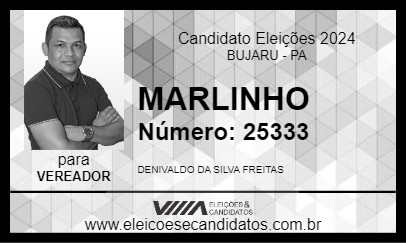 Candidato MARLINHO 2024 - BUJARU - Eleições