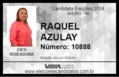 Candidato RAQUEL AZULAY 2024 - AVEIRO - Eleições