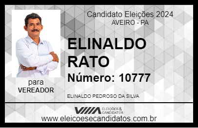 Candidato ELINALDO RATO 2024 - AVEIRO - Eleições