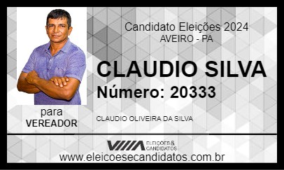 Candidato CLAUDIO SILVA 2024 - AVEIRO - Eleições