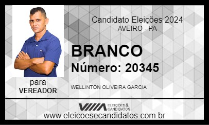 Candidato BRANCO 2024 - AVEIRO - Eleições