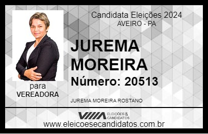 Candidato JUREMA ROSTAND 2024 - AVEIRO - Eleições