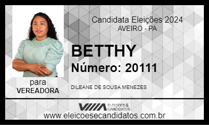 Candidato BETTHY 2024 - AVEIRO - Eleições