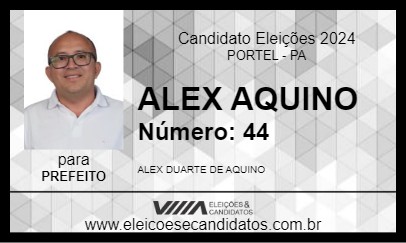 Candidato ALEX AQUINO 2024 - PORTEL - Eleições