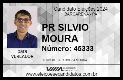 Candidato PR SILVIO MOURA 2024 - BARCARENA - Eleições