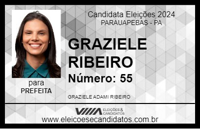 Candidato GRAZIELE RIBEIRO 2024 - PARAUAPEBAS - Eleições