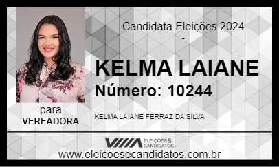 Candidato KELMA LAIANE 2024 - ITUPIRANGA - Eleições