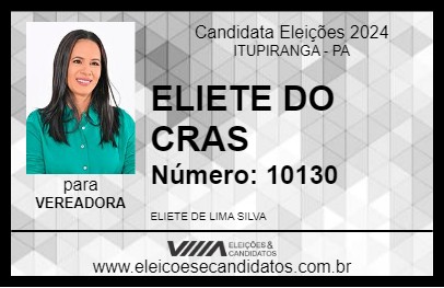 Candidato ELIETE 2024 - ITUPIRANGA - Eleições