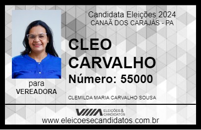 Candidato CLEO CARVALHO 2024 - CANAÃ DOS CARAJÁS - Eleições