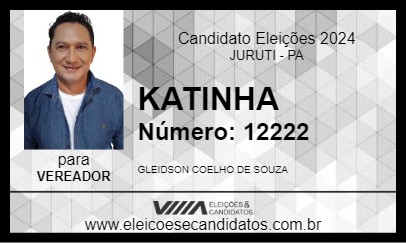 Candidato KATINHA 2024 - JURUTI - Eleições