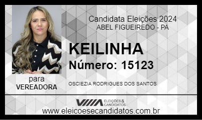 Candidato KEILINHA 2024 - ABEL FIGUEIREDO - Eleições