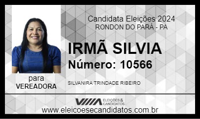 Candidato IRMÃ SILVIA 2024 - RONDON DO PARÁ - Eleições