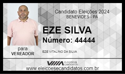 Candidato EZE SILVA 2024 - BENEVIDES - Eleições