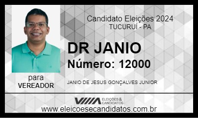 Candidato DR JANIO 2024 - TUCURUÍ - Eleições