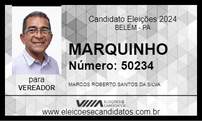 Candidato MARQUINHO 2024 - BELÉM - Eleições