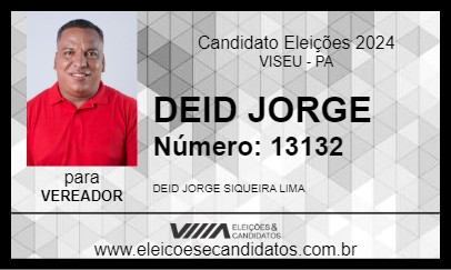 Candidato DEID JORGE 2024 - VISEU - Eleições