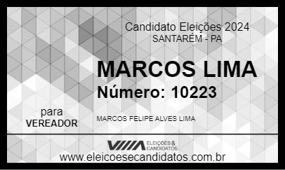 Candidato MARCOS LIMA 2024 - SANTARÉM - Eleições