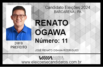 Candidato RENATO OGAWA 2024 - BARCARENA - Eleições