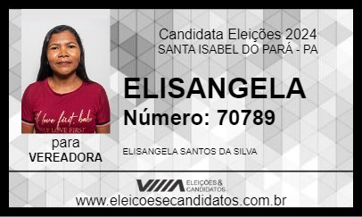 Candidato ELI SILVA 2024 - SANTA ISABEL DO PARÁ - Eleições