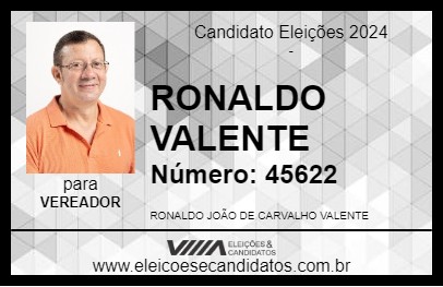 Candidato RONALDO VALENTE 2024 - CAMETÁ - Eleições