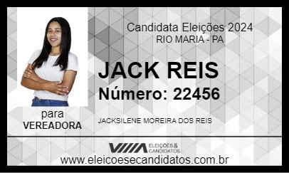 Candidato JACK REIS 2024 - RIO MARIA - Eleições