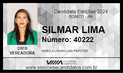 Candidato SILMARA LIMA 2024 - BONITO - Eleições