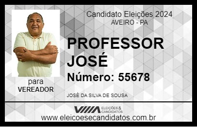 Candidato PROFESSOR JOSÉ 2024 - AVEIRO - Eleições